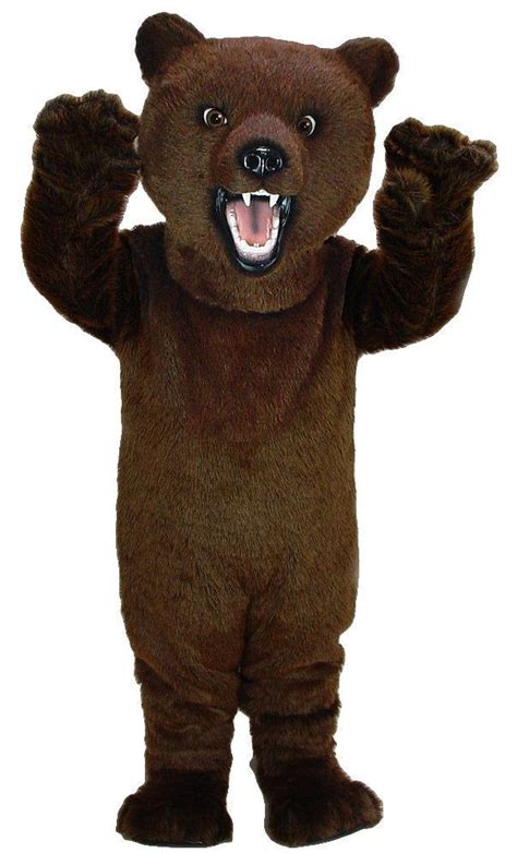 Grizzly bear mascot clothing
